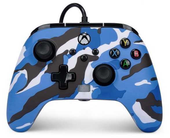 PowerA Enhanced Wired Controller For XBOX Series X/S Blue Camo