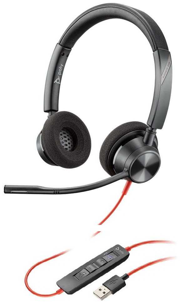 Plantronics Blackwire C3320 Black